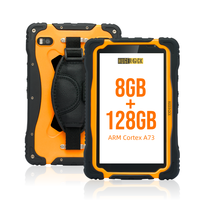Tablet PC T70EX ATEX Anti Ledakan IP67 Tangguh 7 Inci 2200 Nit Terlihat di Bawah Sinar Matahari 10000mAh Octa Core NFC Android Industrial
