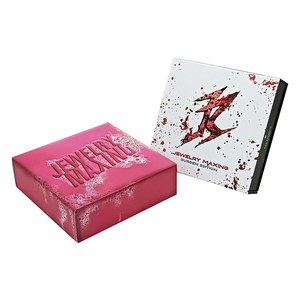 Custom Luxurious Jewellery Packaging Printed Cardboard Magnetic <b>Foldable</b> <b>Box</b> Fashion Jewelry Packaging <b>Box</b> Gift <b>Box</b> Set - Product Image 2