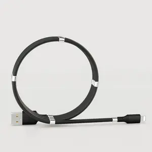 Absorción magnética Nano Data Charger Cable Cables de carga para Android Type-C