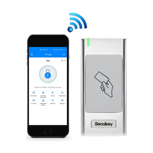 Buena calidad TTLock Ble IP66 Lector de tarjetas RFID a prueba de agua Sistema de control de acceso independiente, Gateway de soporte - Product Image 2