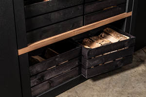 NICOCABINET Cuisine extérieure de luxe en acier inoxydable pour jardin, avec évier, barbecue, robinet, tiroir coulissant, charnières, pour villas, pour 3 à 5 personnes - Product Image 4