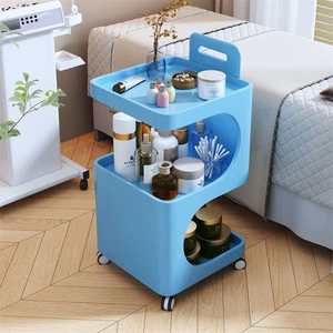 Manufacturer Wholesale Latest Design Multifunction Salon Furniture Salon Trolley Removable Beauty <b>Makeup</b> Storage Trolley - Product Image 4