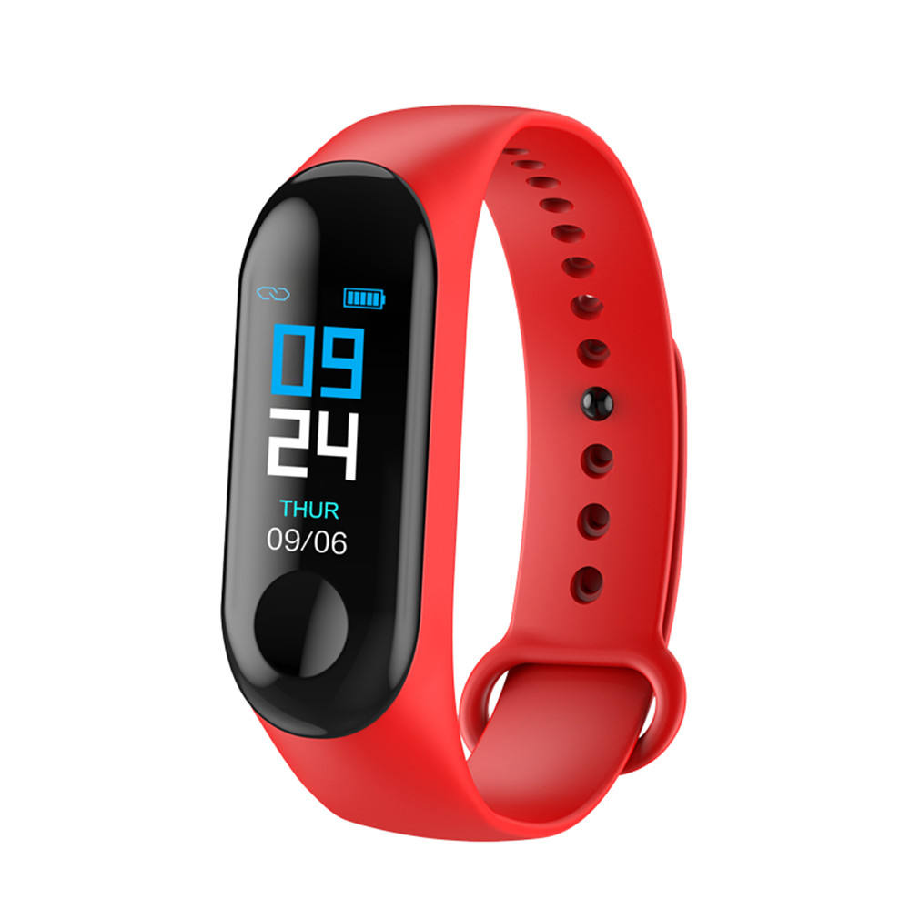 Mi Band Smart Watch Band 2022 Populer M3 M4 M5 M6 Kebugaran untuk Xiaomi