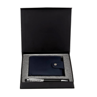 Boîte cadeau d'emballage de papier de portefeuille de luxe personnalisé pour hommes pour l'emballage de portefeuille