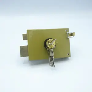 批发优质轮辋锁黄铜气缸低价普通钥匙锁