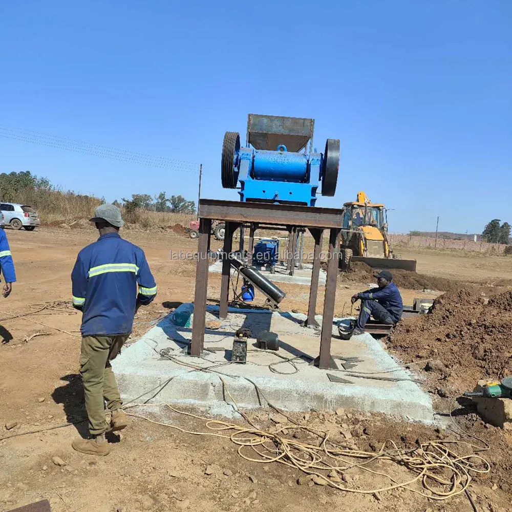 Planta de processamento de lítio lepidolite processo Spodumene 1200TPD Concentrador de lítio