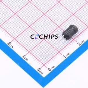 Inductor de Anillo de Color XR4*6-681K-L / Componente de Orificio Pasante (THT), D4xL6mm 680uH 10% 120mA 4.9Ohm - Product Image 1