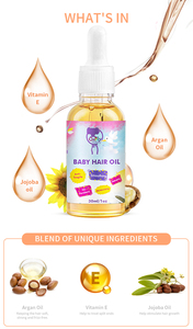 Curlymommy – <span class=keywords><strong>huile</strong></span> de croissance des cheveux pour enfants, vitamine E, sans frisottis et enchevêtrement - Product Image 3