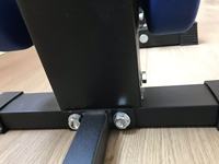 Support d'haltères triangulaire multifonctionnel portable pour salle de sport à domicile, 3, 4, 5, 6, 7, 8, 9, 10 niveaux, avec caractéristiques de sécurité et structure en acier