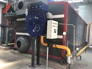 10Mw Biomassa Stoomketel Met 0.7Mw Vuur Buis Warm Water Generator Verticale Elektrische Generator Lage Druk 10Mw Stoomturbine - Product Image 3