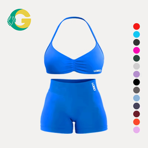 Ensemble de sport GC 2026 pour femme : Leggings de yoga sans couture, soutien-gorge de sport, short taille haute à maintien élevé – Tenue de fitness et d'entraînement - Product Image 1