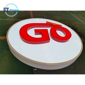 Enseigne lumineuse LED thermoformée, enseigne publicitaire en acrylique illuminée, étanche, logo personnalisé, boîte à lumière pour <span class=keywords><strong>magasin</strong></span> - Product Image 6