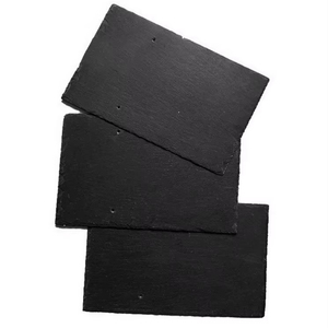 Piastrelle <span class=keywords><strong>in</strong></span> Ardesia Nera Naturale, Durevoli ed Ecologiche <span class=keywords><strong>per</strong></span> Pavimenti, Pareti e Tetti, <span class=keywords><strong>per</strong></span> Uso Esterno <span class=keywords><strong>in</strong></span> Ville, Parchi e Hotel - Product Image 4