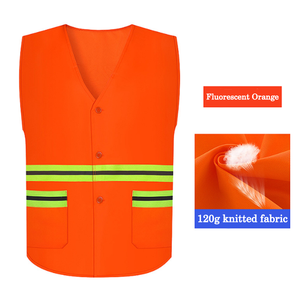 Veste haute visibilité pour vêtements de sécurité réfléchissants d'hiver pour le nettoyage des routes assainissement de l'environnement gilet d'hiver Flash respirant - Product Image 3