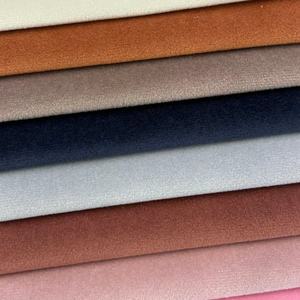 Giá rẻ nhuộm Holland nhung 200gsm phải đối mặt với <span class=keywords><strong>Polyester</strong></span> tissus canapés velours bọc vải Hà Lan sofa vải nhiều màu - Product Image 5