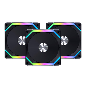 Ventilateur de boîtier PC <span class=keywords><strong>Lian</strong></span> <span class=keywords><strong>Li</strong></span> UNI <span class=keywords><strong>FAN</strong></span> SL120 V2-3B RGB PWM, nouveau refroidisseur de jeu avec dissipateur thermique en plastique pour boîtier d'ordinateur - Product Image 1