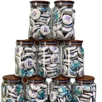 Thé Blanc Pressé Gongmei, Peaux Matures, Petits Gâteaux 500g, Boîtes Jumelles, Approvisionnement en Gros pour Cafés