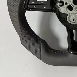 Volant de voiture pour Volkswagen <span class=keywords><strong>Golf</strong></span> 7 7.5 MK7 R GTI GTD <span class=keywords><strong>GTE</strong></span> Polo GTI Scirocc Passat B8 Tiguan Allspace Volant - Product Image 4