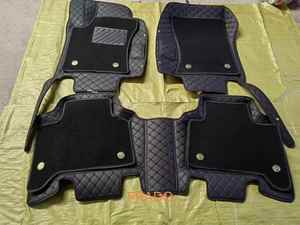 พรมปูพื้นรถยนต์แบบเต็มคัน รุ่น Custom Interior Xpe ผลิตจากวัสดุหนังผสมไหม สำหรับรถยนต์รุ่นใหม่และรุ่นเก่า ใช้ได้กับรถยนต์รุ่น K5 Vios K3 - Product Image 5