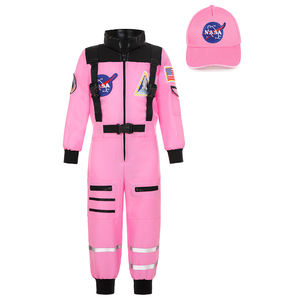<span class=keywords><strong>Disfraz</strong></span> de <span class=keywords><strong>Astronauta</strong></span> de Halloween YuYuan para Niñas y Niños, Traje Espacial, Cosplay, 3-12 Años - Product Image 5