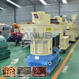 Línea de Producción de Pellets de Biomasa Totalmente Automática, Máquina para Hacer Pellets de Bagazo, Cáscara de Cacahuete y Madera - Product Image 1