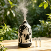 Diffuseur d'arômes électrique ultrasonique de luxe en résine USB 200 ml pour huiles essentielles