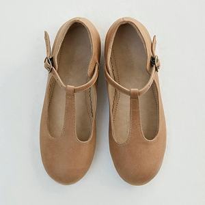 ヴィンテージルックラウンドトゥメアリージェーンフルグレインレザーシューズフォーマルキッズニュースタイル - Product Image 4