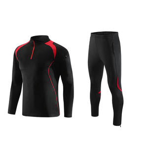 Nuevo Diseño, Logotipo Personalizado, Transpirable, 100% Poliéster, Chaqueta Deportiva de Fútbol para Hombre, Ropa Deportiva, Conjuntos Deportivos Lisos al por Mayor - Product Image 5