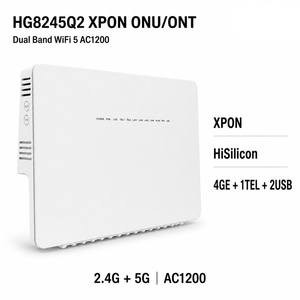 ใช้ WIFI 5 ไร้สาย ONT Hua Wei HG 8245Q2 8245X6 8245W5 GPON ONT โมเด็ม XPON ONU เราเตอร์ พร้อมพอร์ต 4GE 1TEL 1USB - Product Image 1