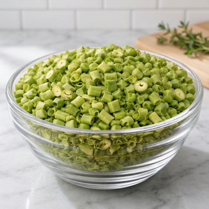 Flocons de haricots verts lyophilisés, ingrédient pour la vente en gros, la cuisine, les soupes, les repas et la fabrication de produits alimentaires en vrac - Product Image 3
