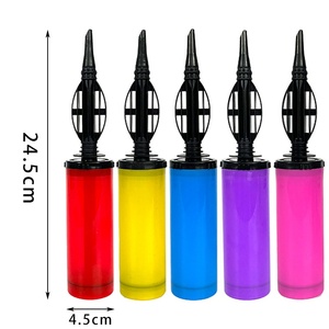 เครื่องสูบลมลูกโป่งคุณภาพสูงสำหรับขายส่ง อุปกรณ์เสริมลูกโป่ง ปั๊มลมมือสำหรับงานแต่งงานและงานปาร์ตี้ - Product Image 3