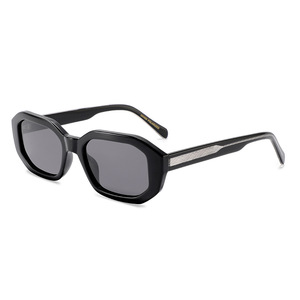 Gafas de Sol Octagonales de Acetato para Mujer Conchen, Lentes Polarizadas TAC con Protección UV400, Estilo Moderno para Viajes - Product Image 5