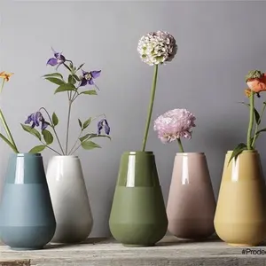 Elegance fine quality wholesale indoor european style wedding decoration cheap nordic flower vases