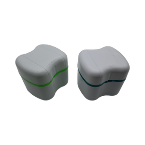 Estojo Portátil para Dentaduras em Cores Sortidas, Caixa para Dentes Falsos, Copo de Armazenamento com Cesto Filtrante - Product Image 3