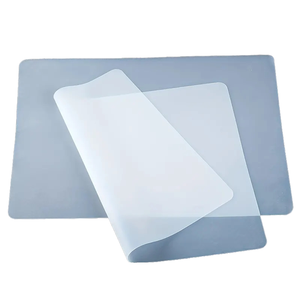 2025 Custom Eco-Friendly Non-Slip Silicone <b>Rectangle</b> Heat Resistant Kids <b>Placemats</b> Dining Crafts Refrigerator Liner - Product Image 4
