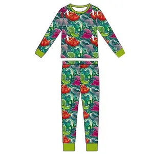 Custom Design Infant Bamboo Viscose Baby Zipper Footed Sleeper Romper Knitted Clothes for Toddler Kids Onesies Pajamas Size 2T