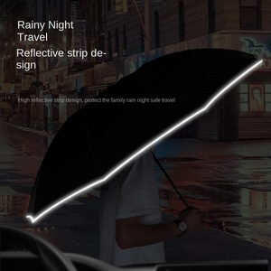 Parapluie de voiture automatique pliable grand format à double brin, protection solaire UV double usage - Product Image 3