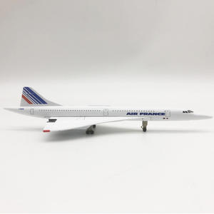 Modèle d'avion en métal moulé sous pression de 20 cm, <span class=keywords><strong>Concorde</strong></span> supersonique d'Air France, avec trains d'atterrissage - Product Image 5