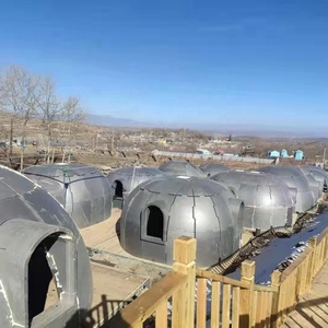 Trung Quốc Khách Sạn Prefabric Cottages Đúc Sẵn Resort Plage Nhà Prefab Sandwich Panel Nhà Thiết Kế Madera Bungalow - Product Image 4