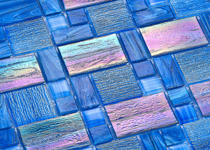 Ucuz kare mavi açık hava yüzme havuzu mozaik fayans cam havuz karosu - Product Image 2