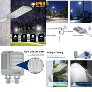 Prix usine 100W 150W 200W 250W 300W 400W Ip66 extérieur étanche SMD autoroute route principale lampadaire AC Led réverbère - Product Image 3