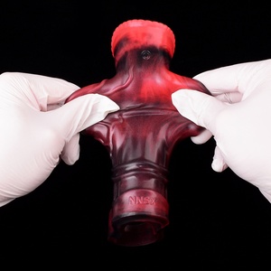 NNSX Funda Vibradora de Fantasía para Pene, Enorme Funda de Dildo de Caballo, Juguetes Sexuales para Adultos, Extensor de Pene para Hombre, Condón para Parejas - Product Image 4