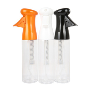 Trigger Sprayer Bottle Portable Multi Purpose Empty <b>Spray</b> Bottle With Manual <b>Pump</b> For Home And Travel Use In Black Orange White - Product Image 5