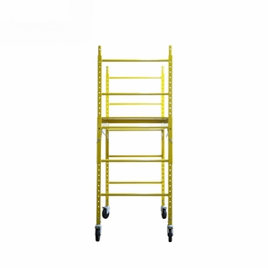 Andamio pintado de alta calidad, tubo de acero duradero para andamio de construcción, <span class=keywords><strong>plataforma</strong></span> de aluminio plegable móvil - Product Image 6