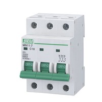 Disjoncteur différentiel JIELI MN11-7 RCCB C16 400V Cuivre PA66 4,5kA 1P 2P 3P 4P