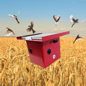 Ahuyentador de Aves Ultrasónico Solar de 120dB con Sonidos de Depredadores, 18V/14W, para Árboles Frutales, Zonas de Pasaje de Aves y Subestaciones - Product Image 3