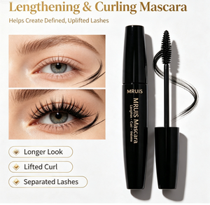 MRUIS Mascara allongeant et volumisant les <span class=keywords><strong>cils</strong></span>, imperméable, résistant aux taches, formule douce, maquillage pour les yeux, pour les femmes, pour les fêtes quotidiennes, cosmétiques - Product Image 3