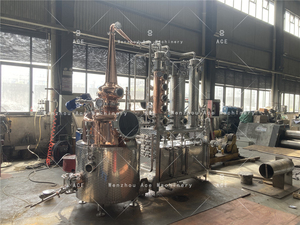Équipement de distillation industriel Ace 1000L 2000L, pièces en cuivre rouge, moteur de distillation d'éthanol - Product Image 3