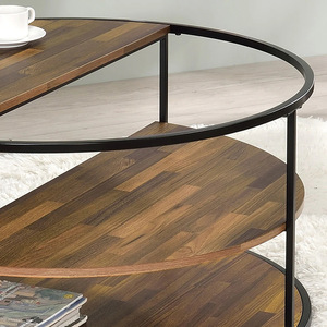 Cross-border best-selling light luxury coffee <b>table</b>, wrought iron coffee <b>table</b>, living room dining room panel <b>round</b> <b>side</b> <b>table</b>, - Product Image 1