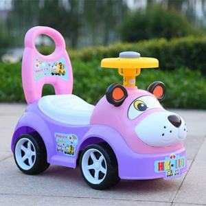 2023 Spielzeug Cartoon-Spielzeugautos für Kinder zum Fahren Lenkrad Aufsitz-Babyauto Kinder-Mini-Vierräder mit Aufbewahrungsboxen - Product Image 3